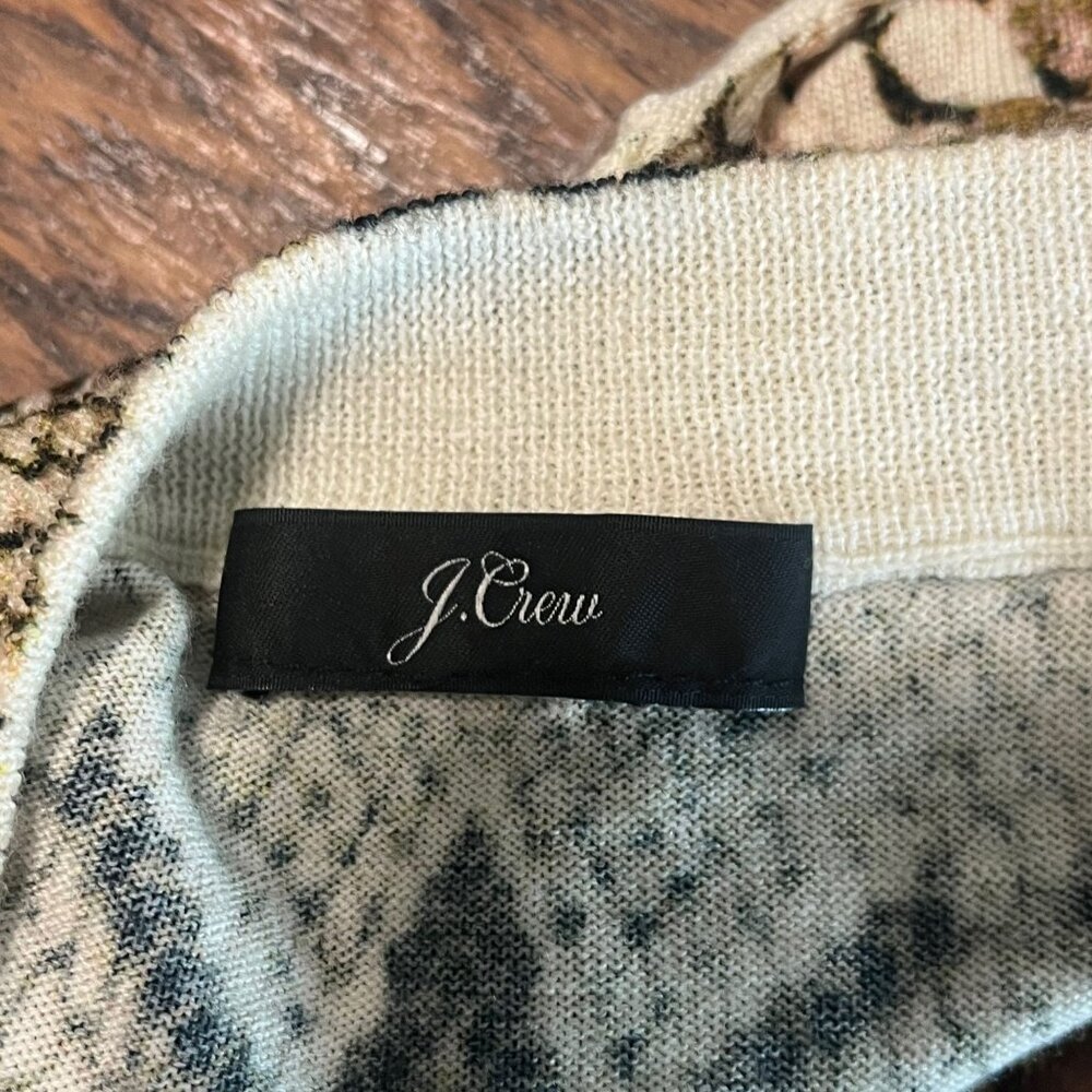 J. CREW Merino Wool Snakeskin Print Tank - Picture 4 of 5